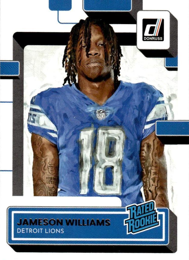 2022 Panini Donruss Football Portrait Jameson Williams #308
