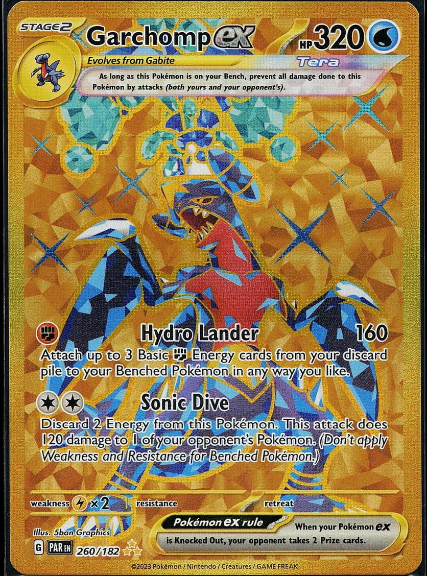 2023 Pokemon Scarlet & Violet Paradox Rift Garchomp #260 PSA 10