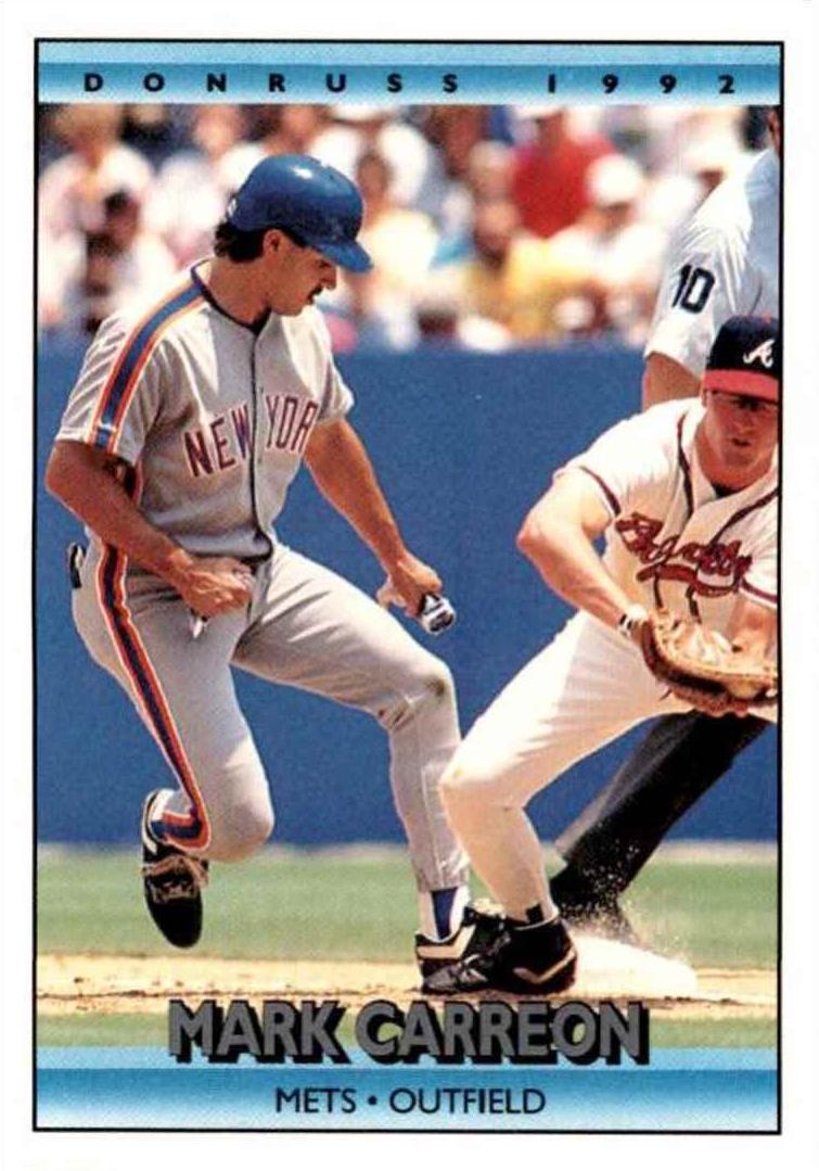1992 Donruss Baseball Mark Carreon #465