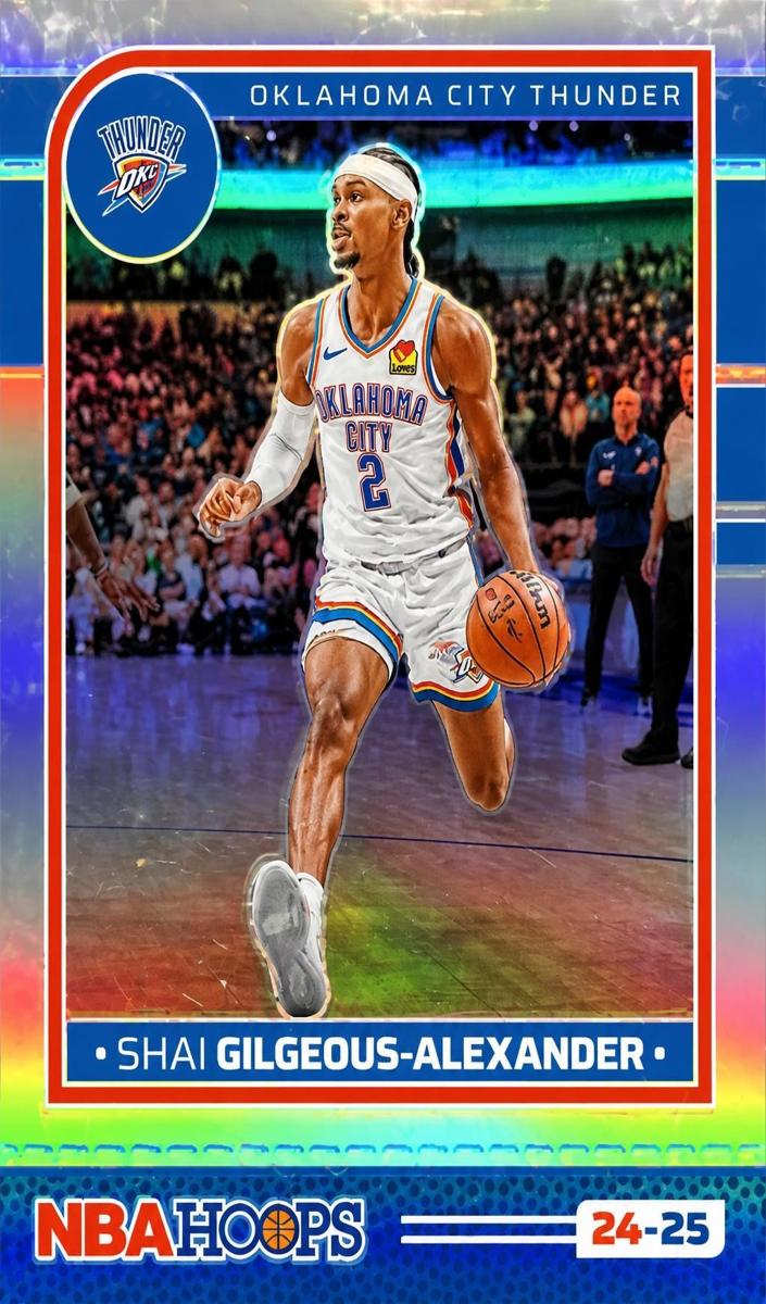 2024 Panini Hoops Basketball Premium Silver Shai Gilgeous-Alexander #126