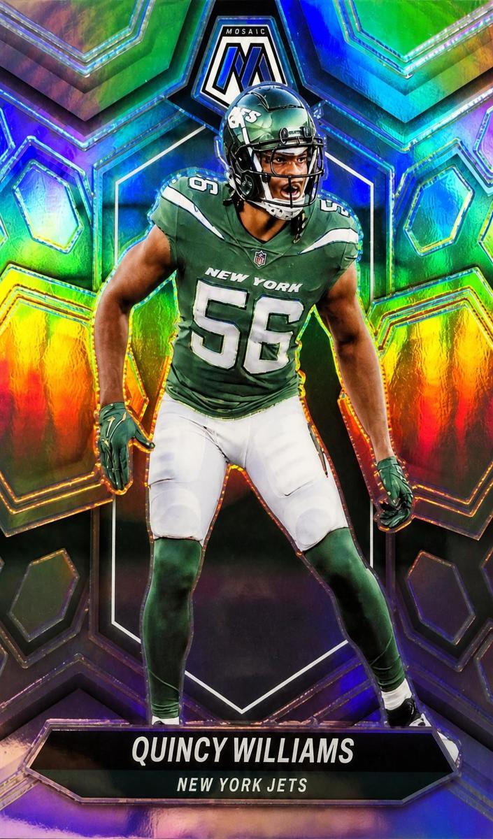 2024 Panini Mosaic Football Silver Quincy Williams #174