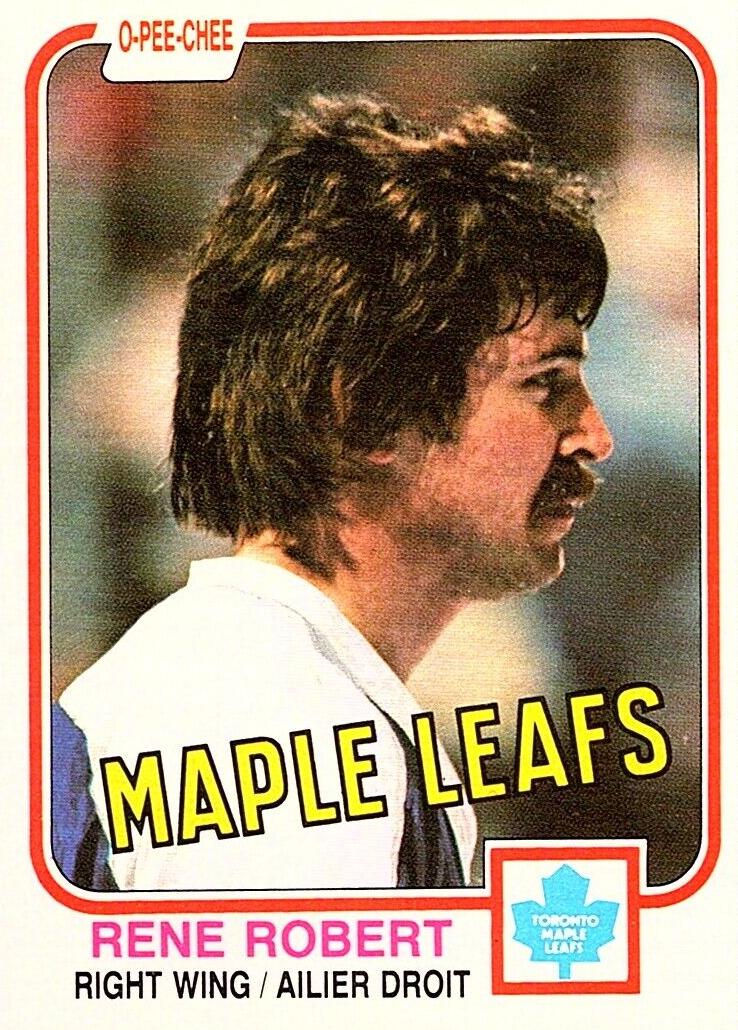 1981 O-Pee-Chee Hockey Rene Robert #322 PSA 10