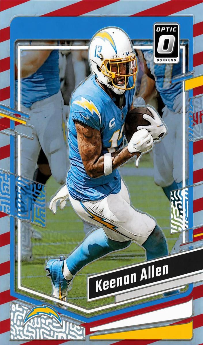 2023 Donruss Optic Football Freedom Keenan Allen #105