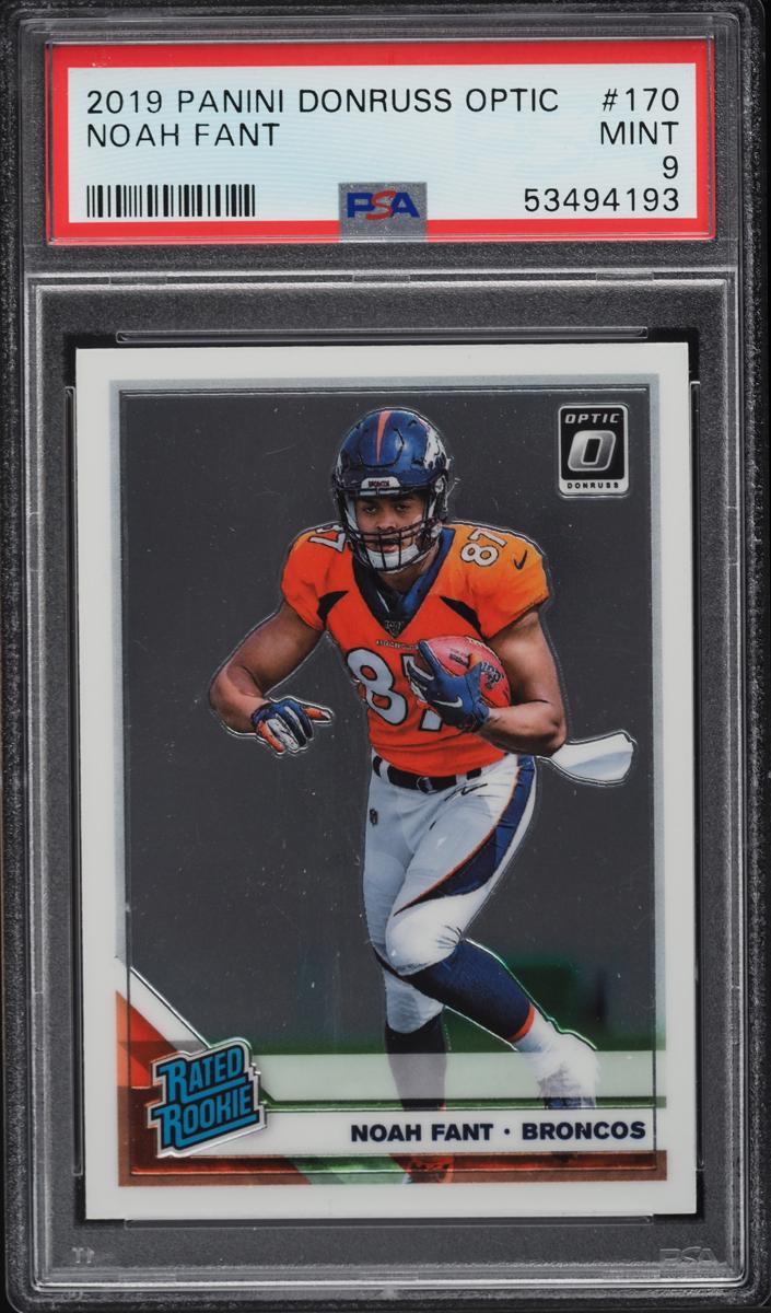 2019 Donruss Optic Football Noah Fant #170