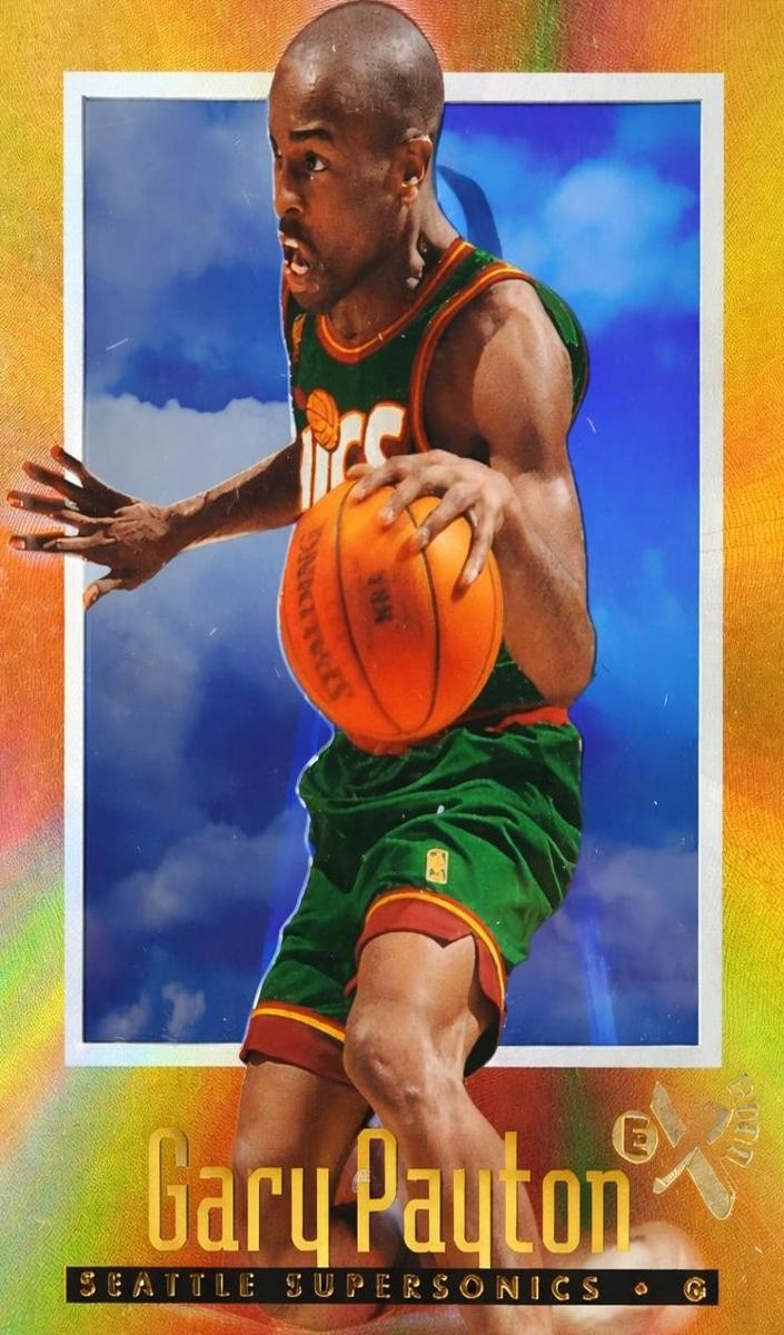 1996 Skybox E-X2000 Basketball Gary Payton #68 PSA 9