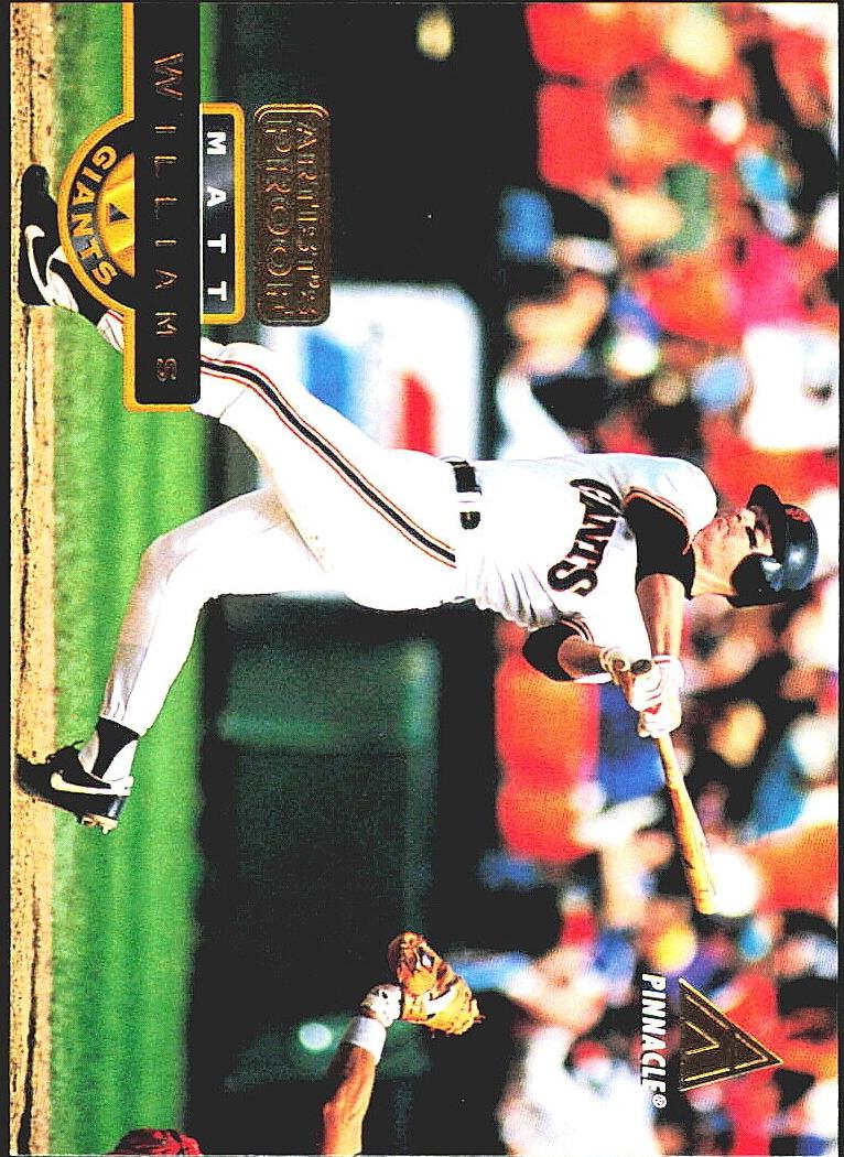 1994 Pinnacle Baseball Artist's Proof Matt Williams #298