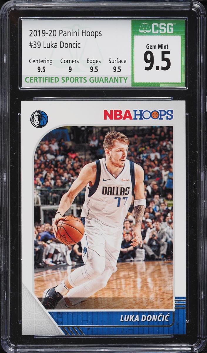 2019 Panini Hoops Basketball Luka Doncic #39 PSA 10