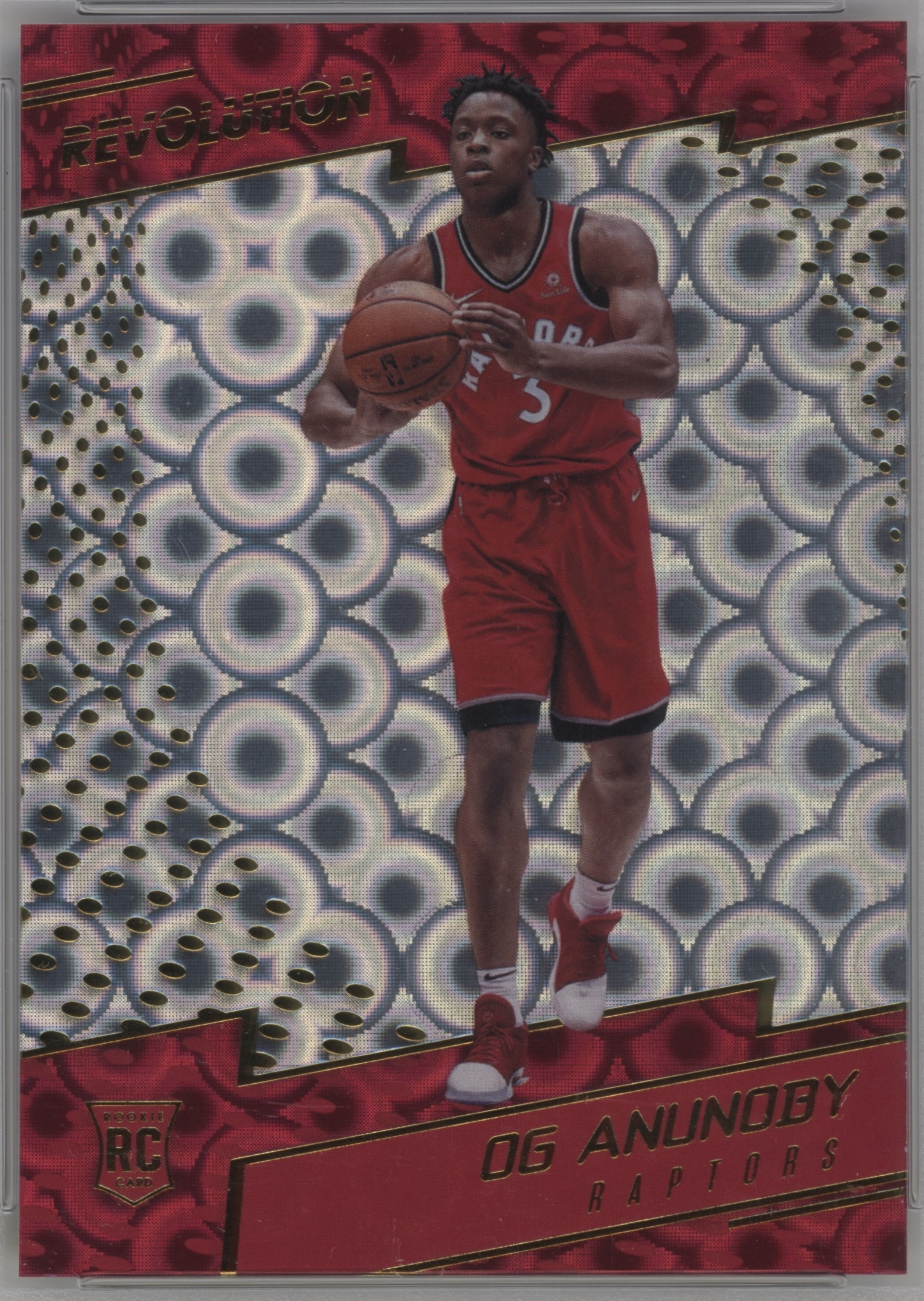 2017 Panini Revolution Basketball Groove OG Anunoby #129