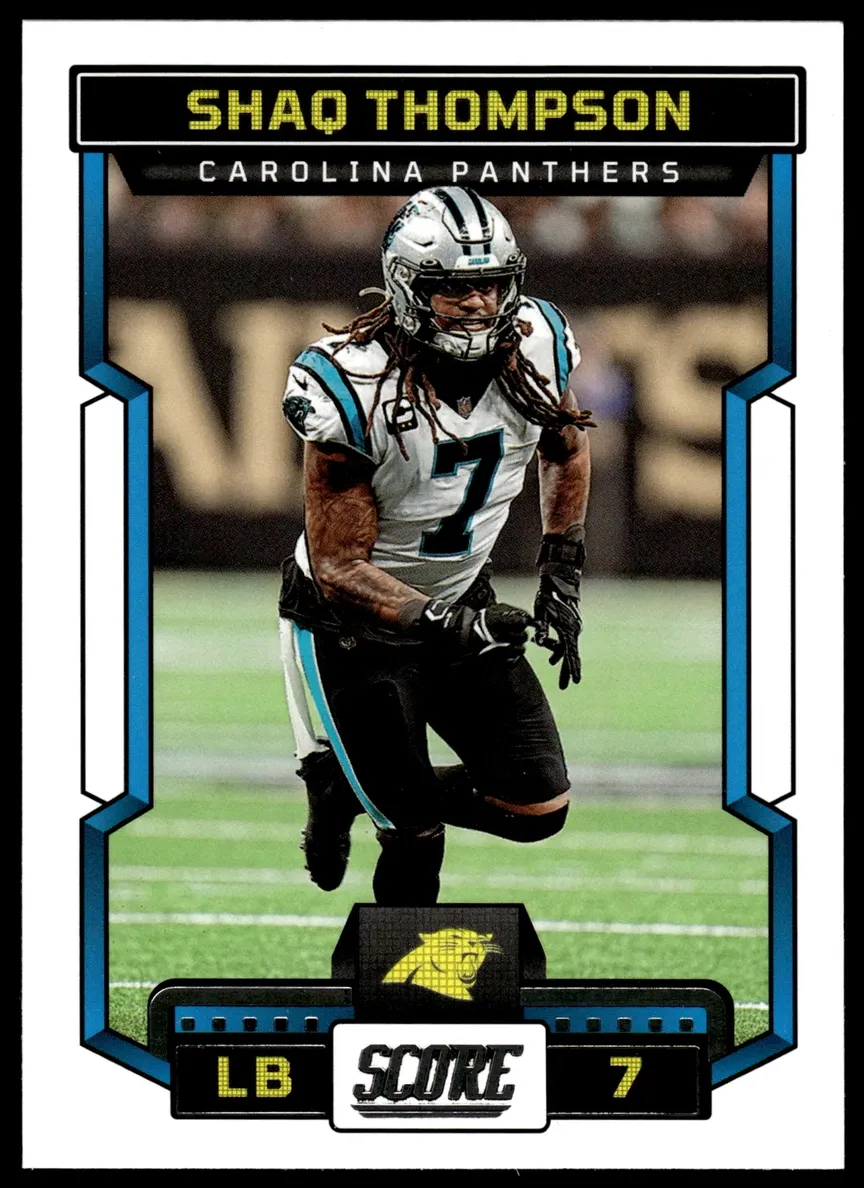 2023 Panini Score Football Shaq Thompson #49