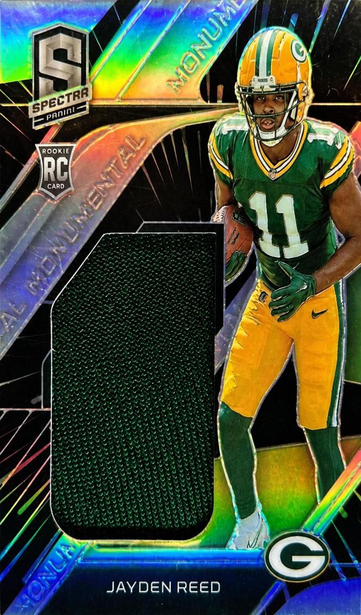 2023 Panini Spectra Football Hyper Jayden Reed #MME-JAR