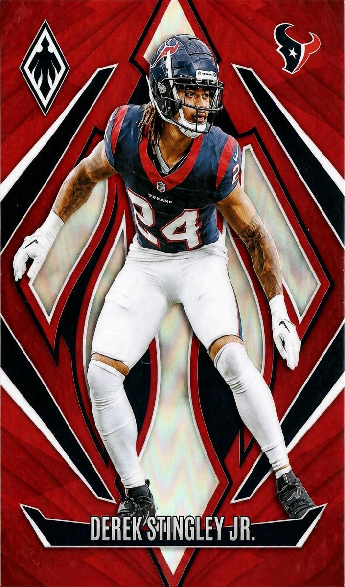 2024 Panini Phoenix Football Red Derek Stingley Jr. #44