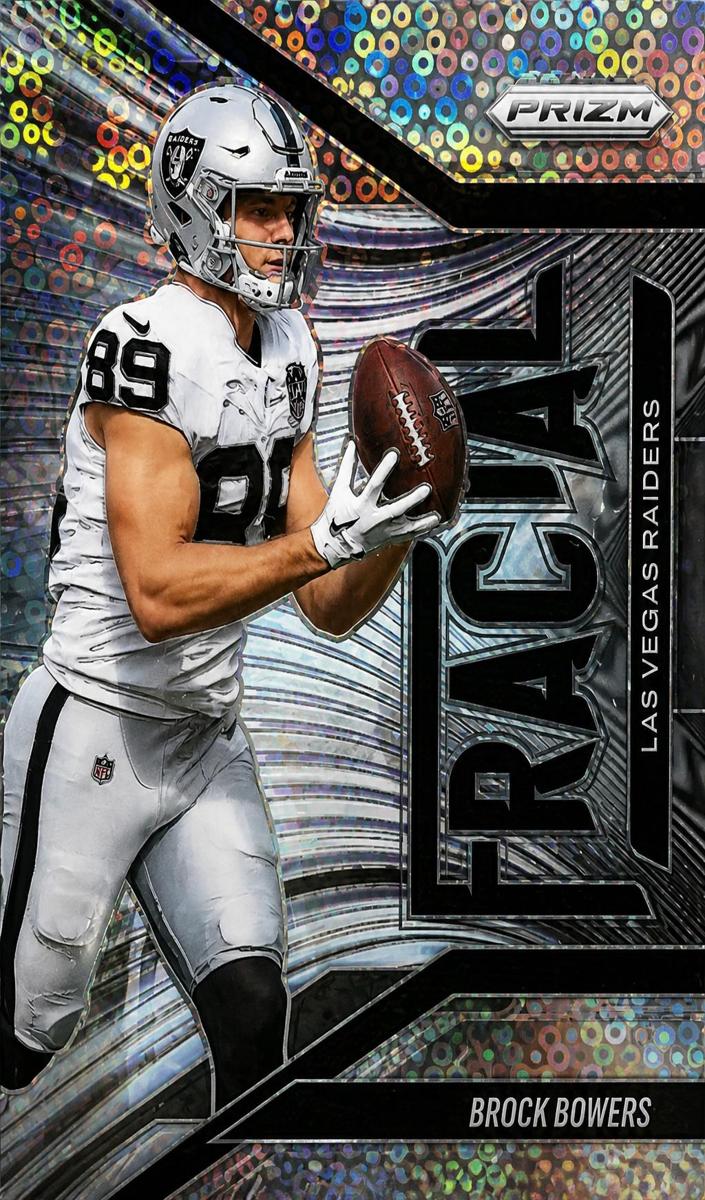 2025 Panini Prizm Football No Huddle Brock Bowers #6