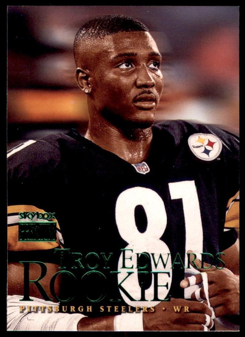 1999 Skybox Premium Football Troy Edwards #235