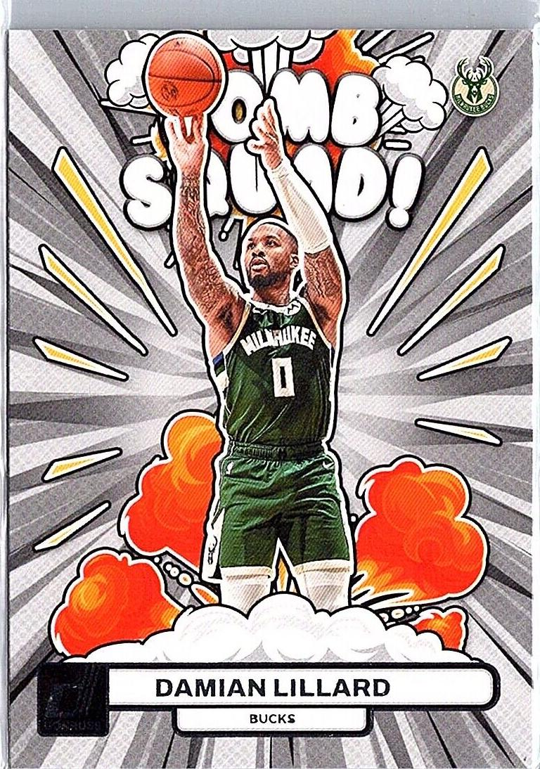 2023 Panini Donruss Basketball Damian Lillard #12 PSA 9