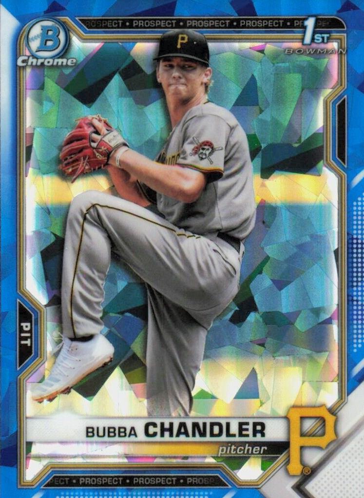 2021 Bowman Draft Chrome Sapphire Baseball Bubba Chandler #BDC-41