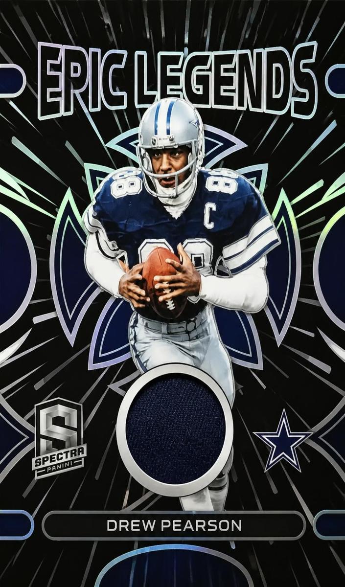 2023 Panini Spectra Football Hyper Drew Pearson #ELM-DPE