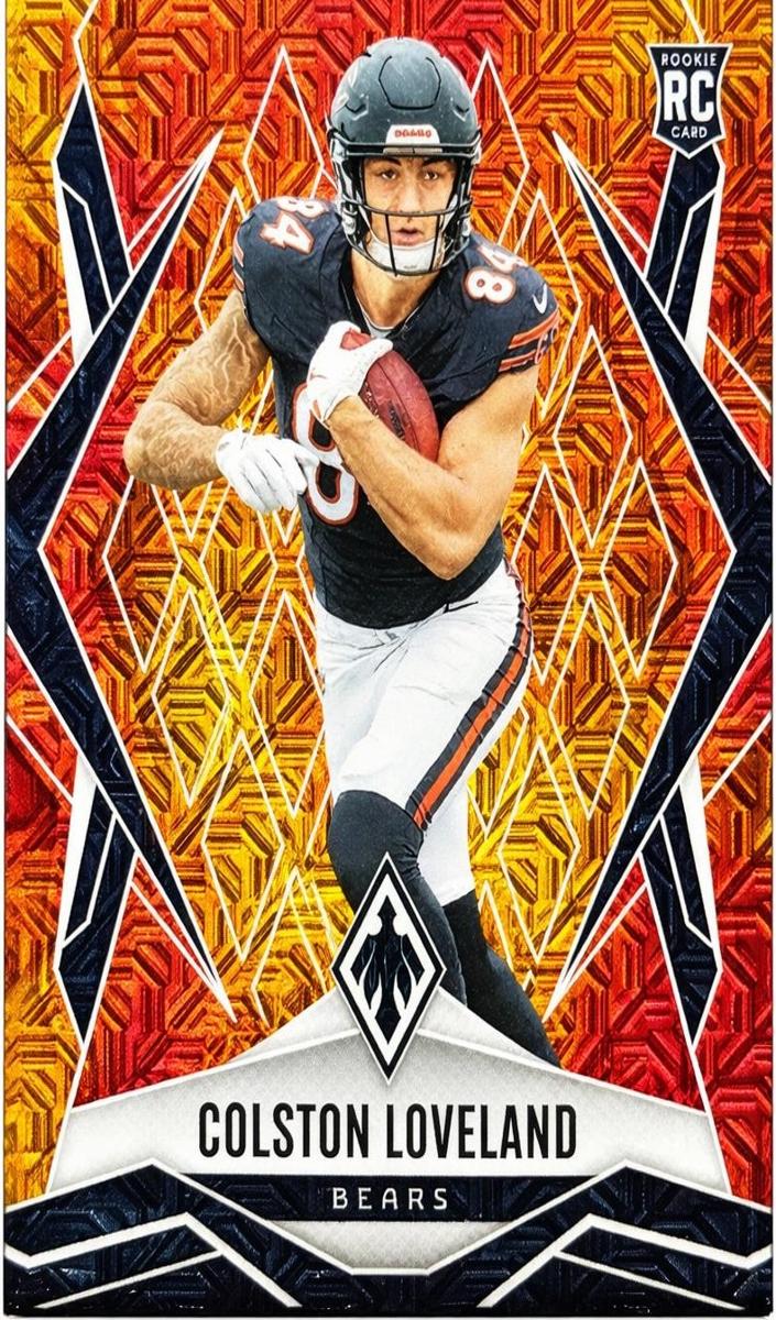 2025 Panini Phoenix Football FireBurst Colston Loveland #179 PSA 10