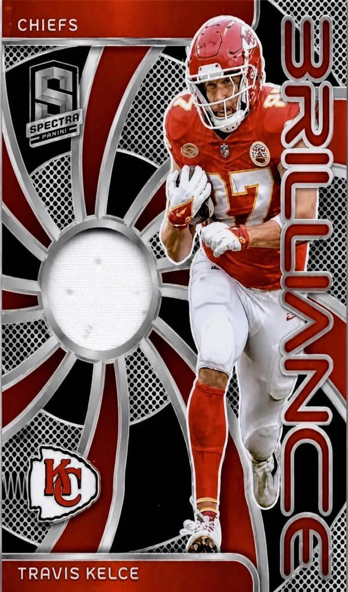 2023 Panini Spectra Football Travis Kelce #BRI-TKE