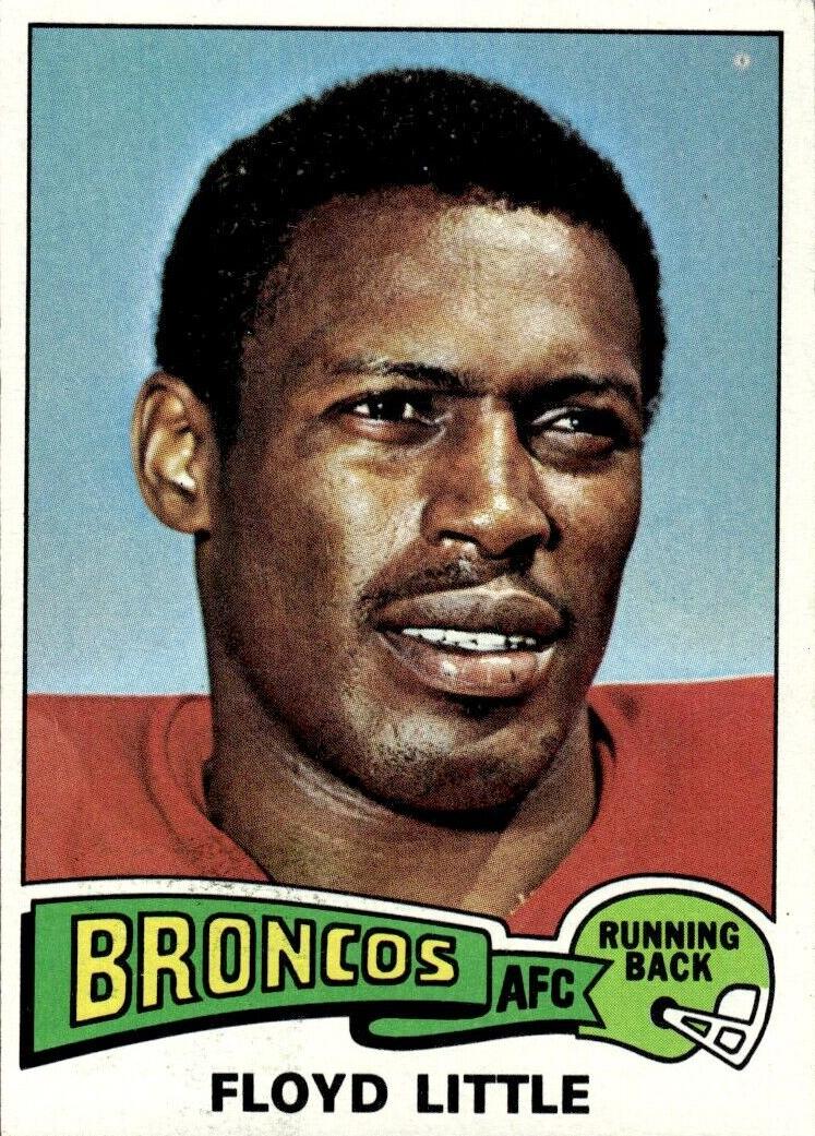 1975 Topps Football Floyd Little #132