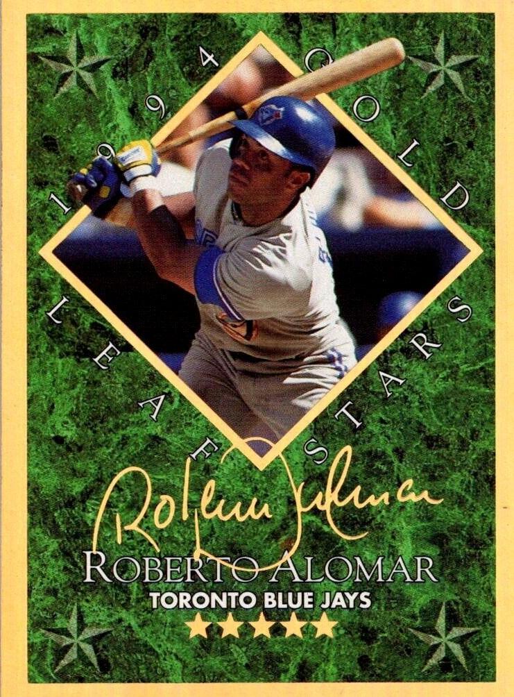 1994 Leaf Baseball Roberto Alomar #1