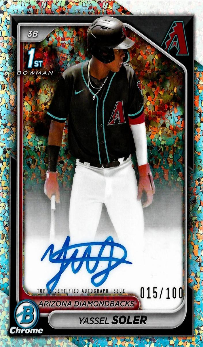 2024 Bowman Chrome Baseball Mini Diamond Yassel Soler #CPA-YSO