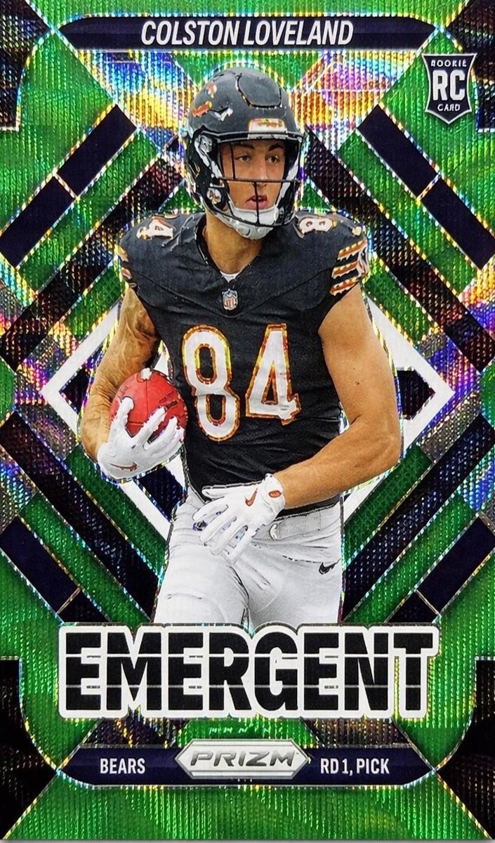 2025 Panini Prizm Football Green Wave Colston Loveland #20