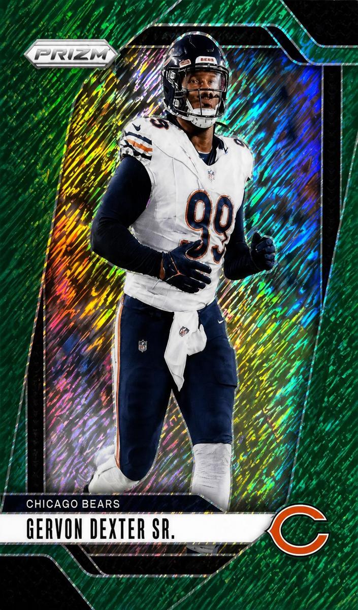2024 Panini Prizm Football Green Shimmer Gervon Dexter Sr. #54