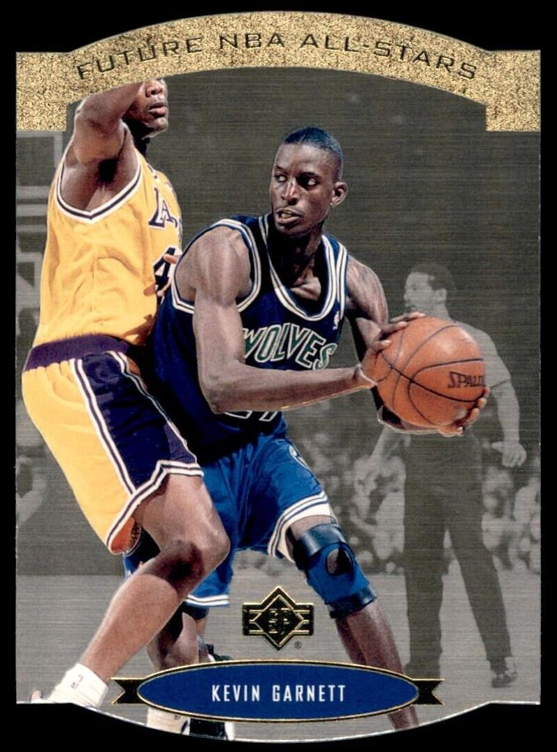 1995 SP Basketball Gold Kevin Garnett #AS28 PSA 9