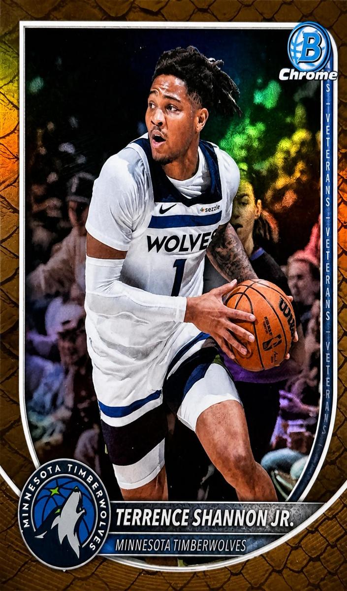 2025 Bowman Basketball Terrence Shannon Jr. #BCV-105