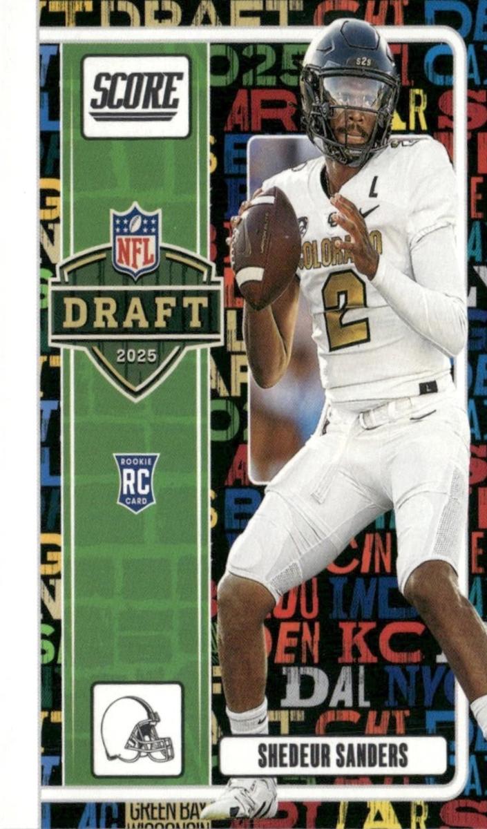 2025 Panini Score Football Shedeur Sanders #2
