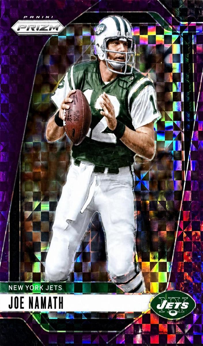 2024 Panini Prizm Football Purple Power Joe Namath #228