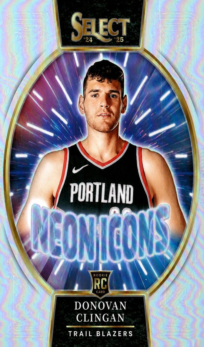 2024 Panini Select Basketball Silver Donovan Clingan #21