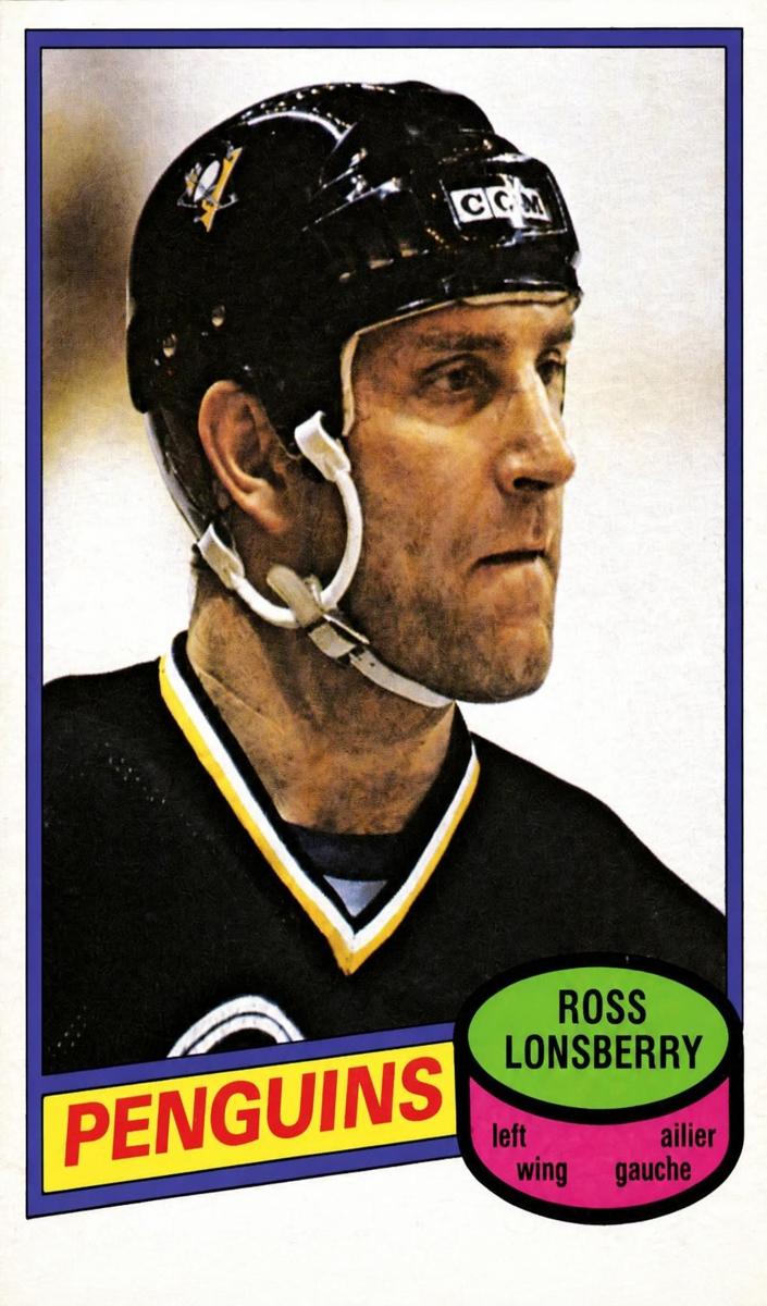 1980 O-Pee-Chee Hockey Ross Lonsberry #388