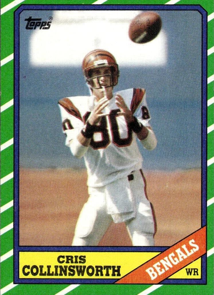 1986 Topps Football Cris Collinsworth #258 PSA 10