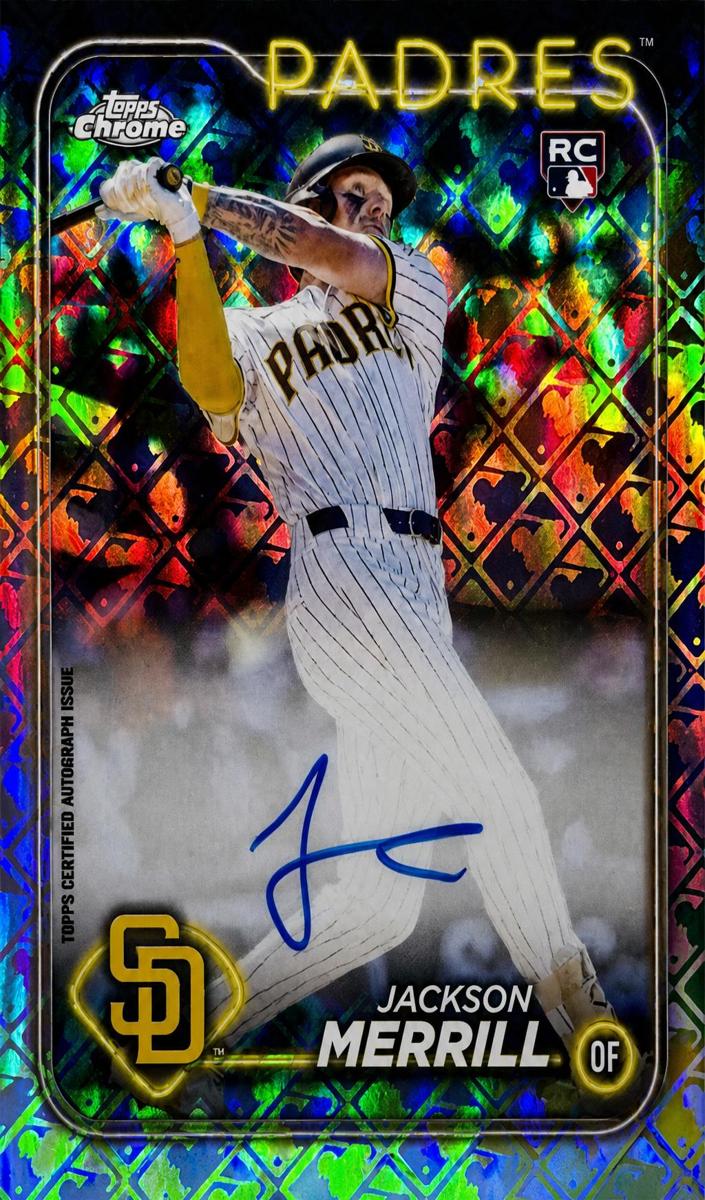 2024 Topps Chrome Logofractor Baseball Jackson Merrill #RCA-JME