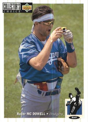 1994 Upper Deck Collector's Choice Baseball Roger McDowell #196
