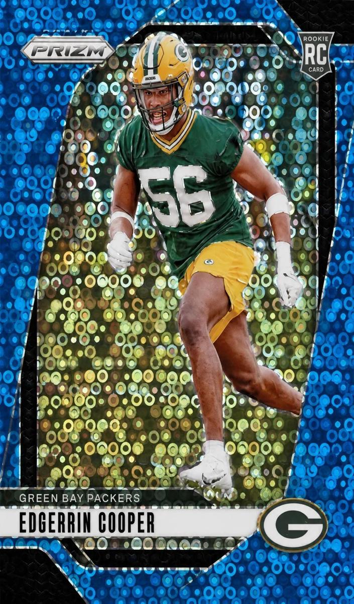 2024 Panini Prizm Football No Huddle Blue Edgerrin Cooper #331