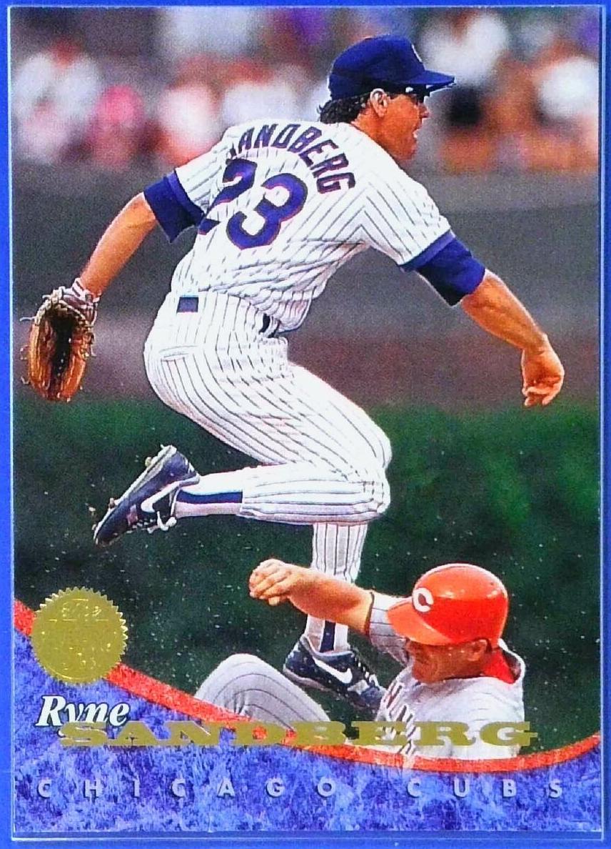 1994 Leaf Baseball Ryne Sandberg #425 PSA 9