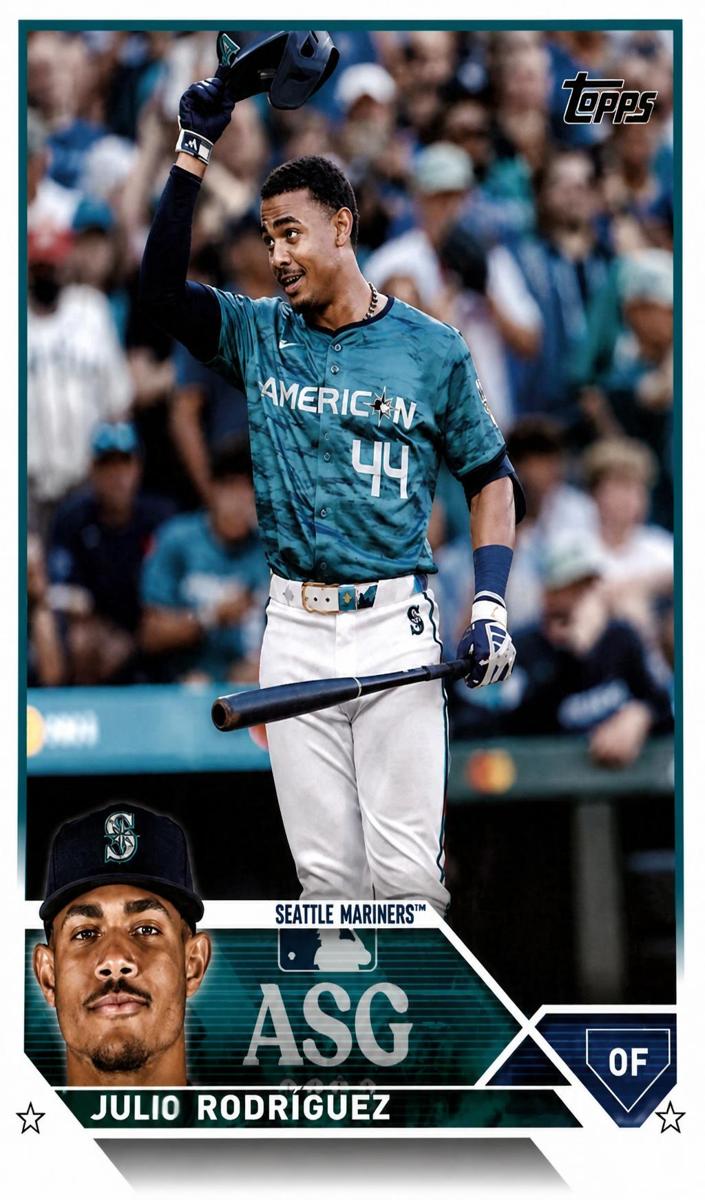 2023 Topps Update Baseball Julio Rodriguez #ASG-1