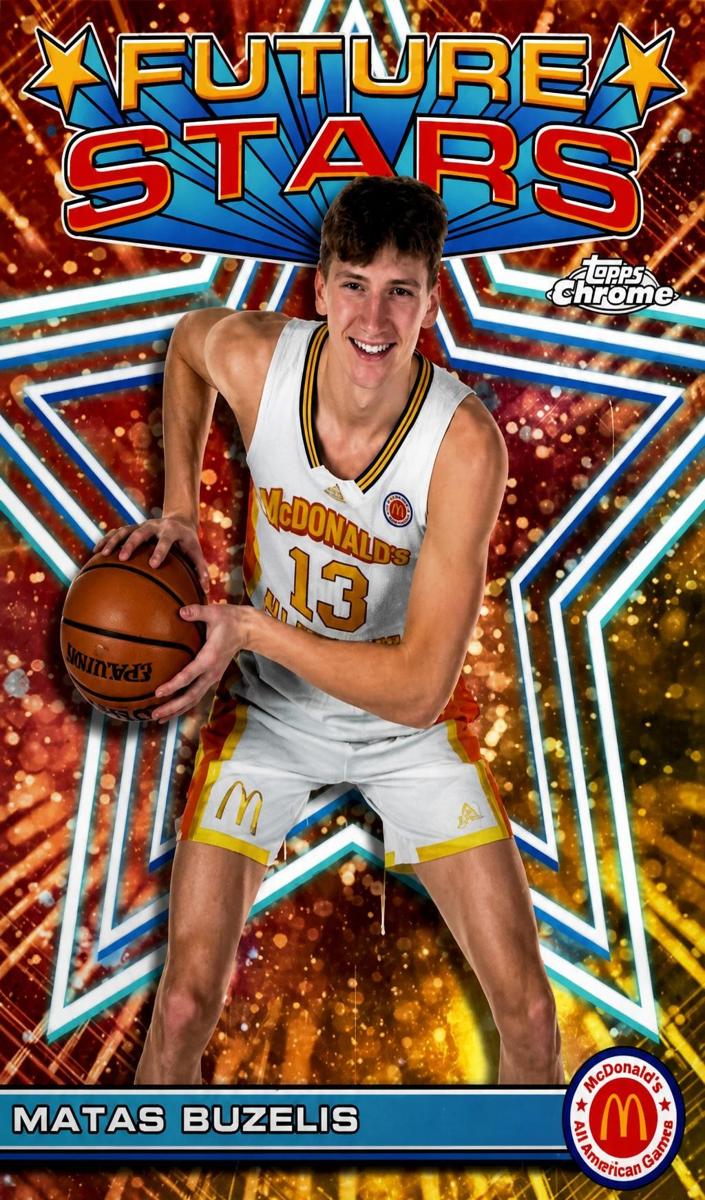 2023 Topps Chrome McDonald's All American Basketball Matas Buzelis #FS-2 PSA 10