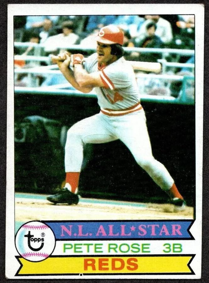 1979 Topps Baseball All-Star Pete Rose #650 PSA 5.5