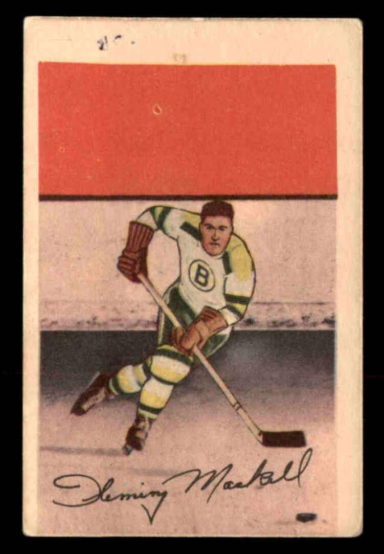 1952 Parkhurst Hockey Fleming MacKell #82 PSA 8