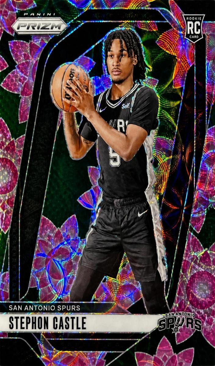 2024 Panini Prizm Basketball Lotus Flower Stephon Castle #234