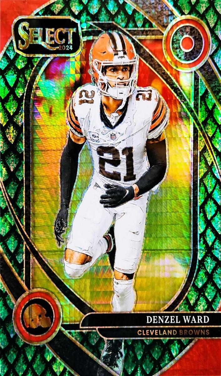 2024 Panini Select Football Dragon Scale Denzel Ward #248