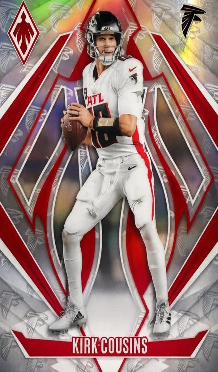 2024 Panini Phoenix Football Team Logos Kirk Cousins #96