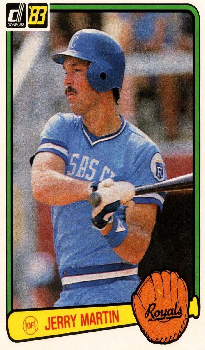 1983 Donruss Baseball Jerry Martin #138