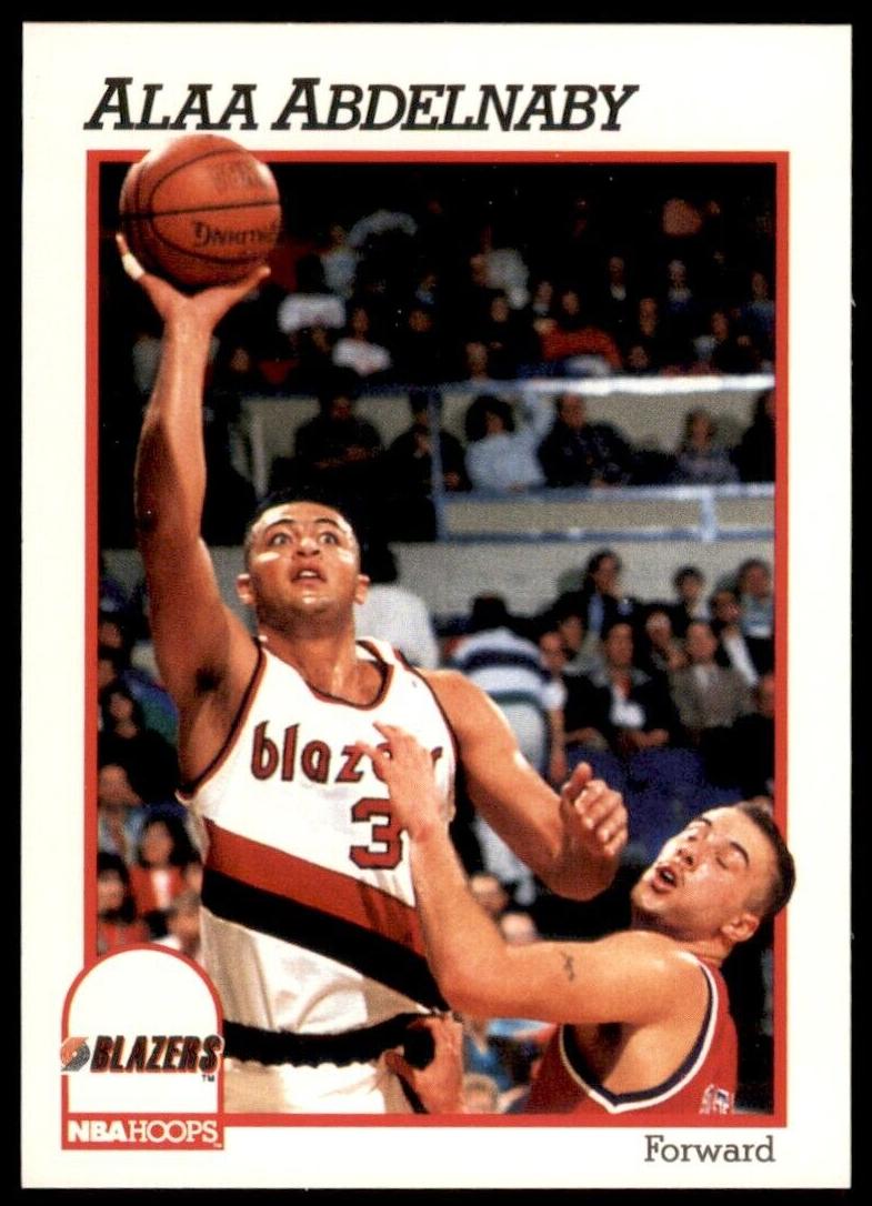 1991 Hoops Basketball Alaa Abdelnaby #423