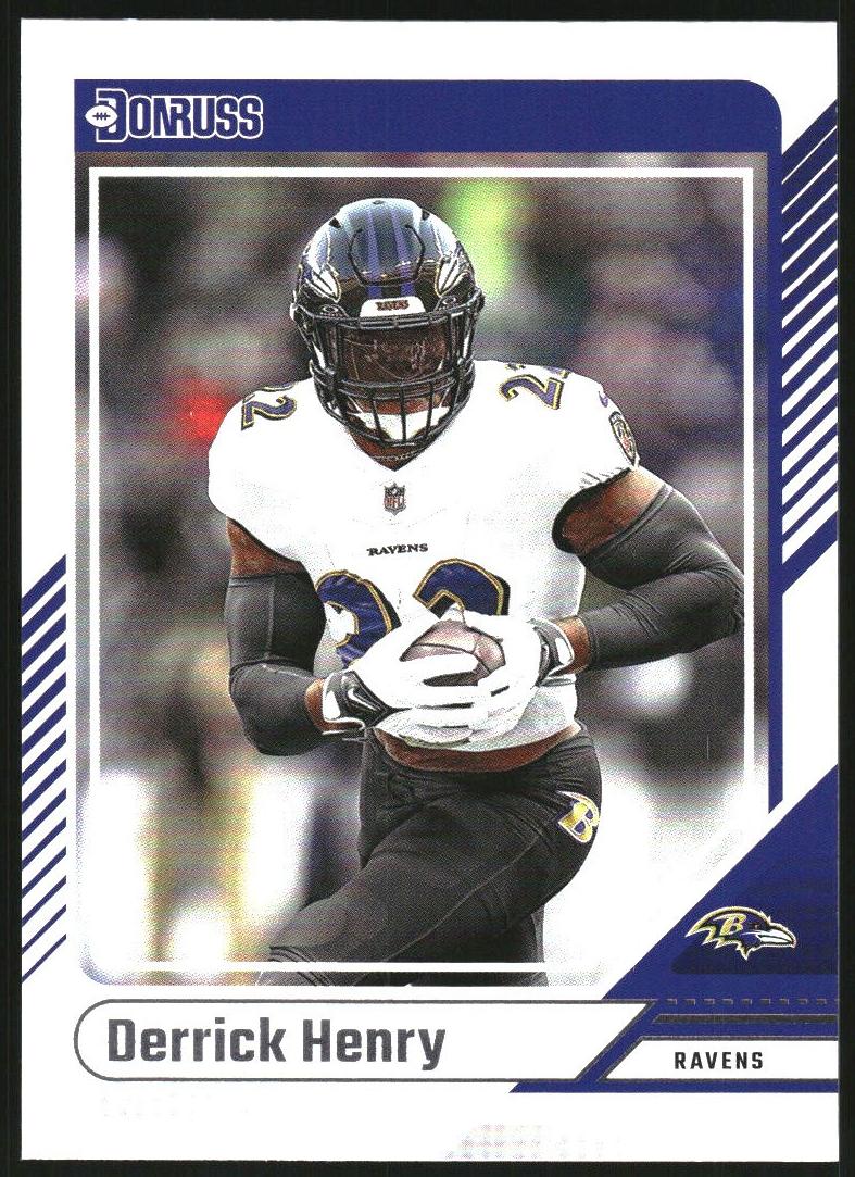 2024 Panini Donruss Football Derrick Henry #72 SGC 10