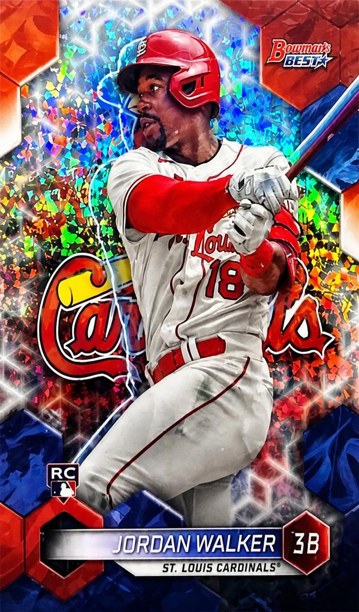2023 Bowman's Best Baseball Mini-Diamond Jordan Walker #65 PSA 9