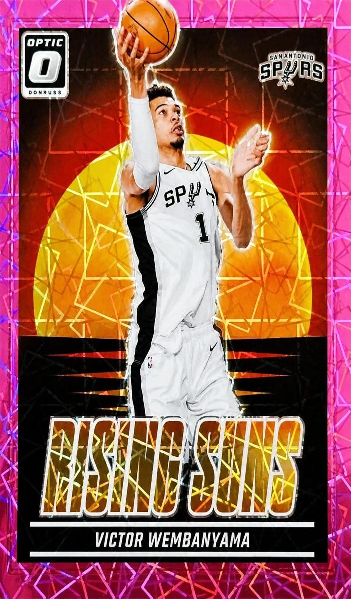 2024 Donruss Optic Basketball Pink Velocity Victor Wembanyama #19